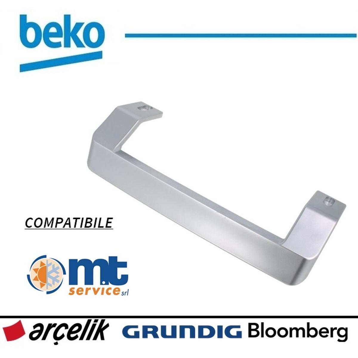 Maniglia frigo/congelatore compatibile per beko 4900061200