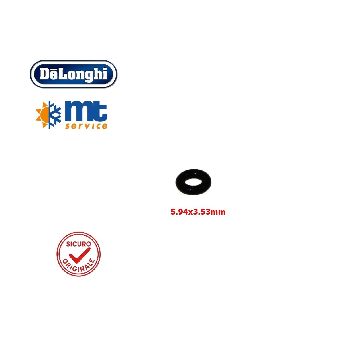 Guarnizione o'ring silicone (5.94x3.53) delonghi capsule nespresso en510