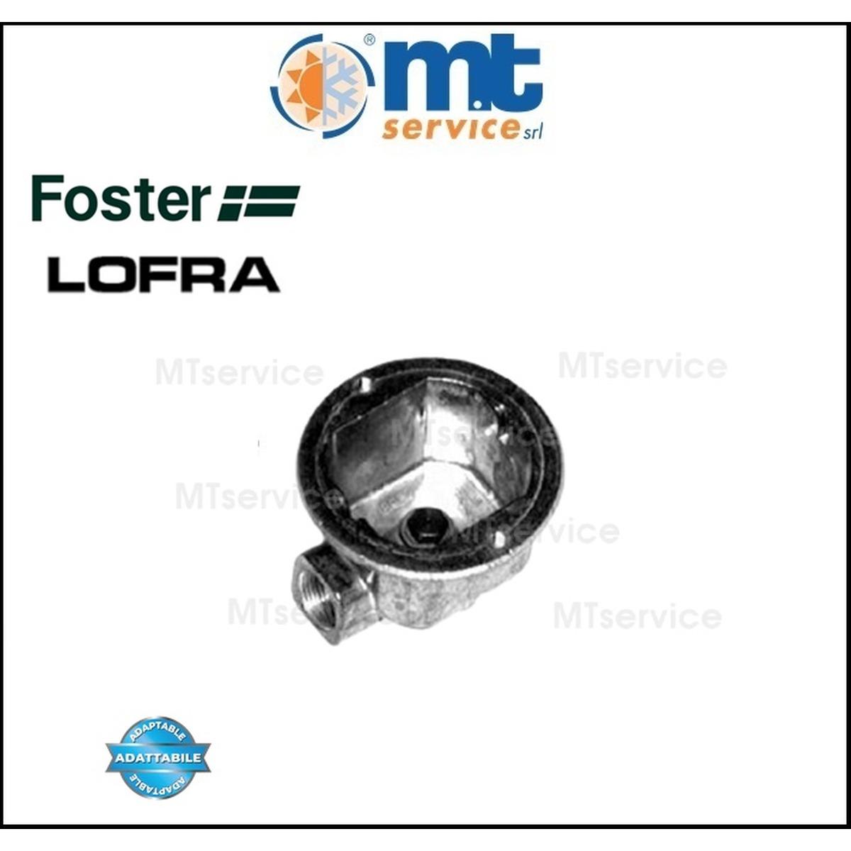 Coppa bruciatore fuoco rapido grande compatibile foster 9603013 lofra 03100129