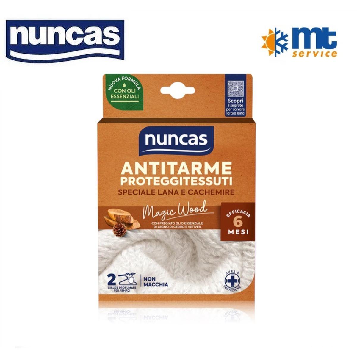 ANTITARME FORTE 2 CIALDE - MAGIC WOOD con olio essenziale di legno di cedro e vetiver 100% di originale naturale.