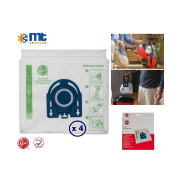 SACCHETTI ASPIRAPOLVERE HOOVER ORIGINALI - H85 Microfibra 4 Pz / EPA puro