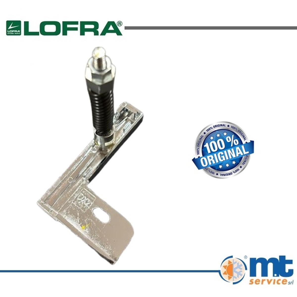 Testata DX coperchio lucida per piani alti 3 cm cucine 60x50 e 70x50 Originale Lofra