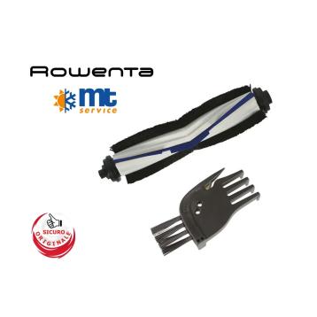 RULLO SETOLA+SPAZZOLINO ORIGINALE ROWENTA ROBOT EXPLORER 60 RR74xx
