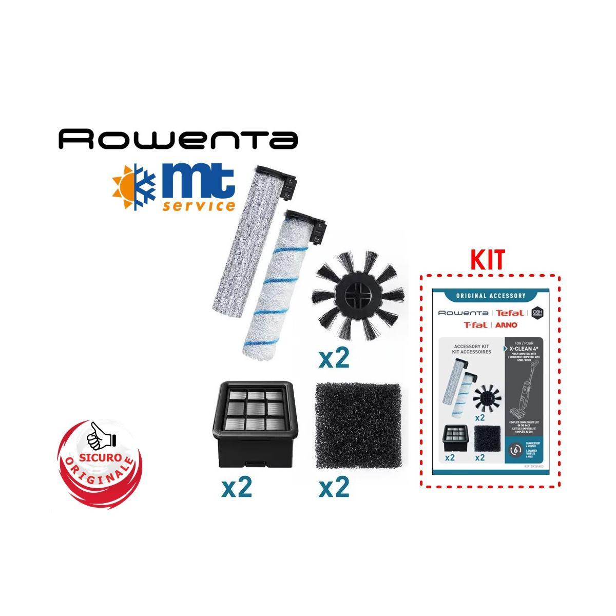 Kit accessori lavapavimenti originale rowenta x-clean 2/4 - gz2251/62/71 gz5035/36/37