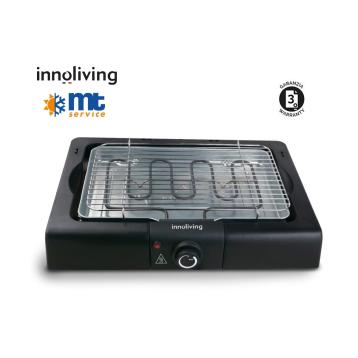 GRIGLIA ELETTRICA 2200W INNOLIVING - TERMOSTATO REGOLABILE - GARANZIA 3<br /> ANNI