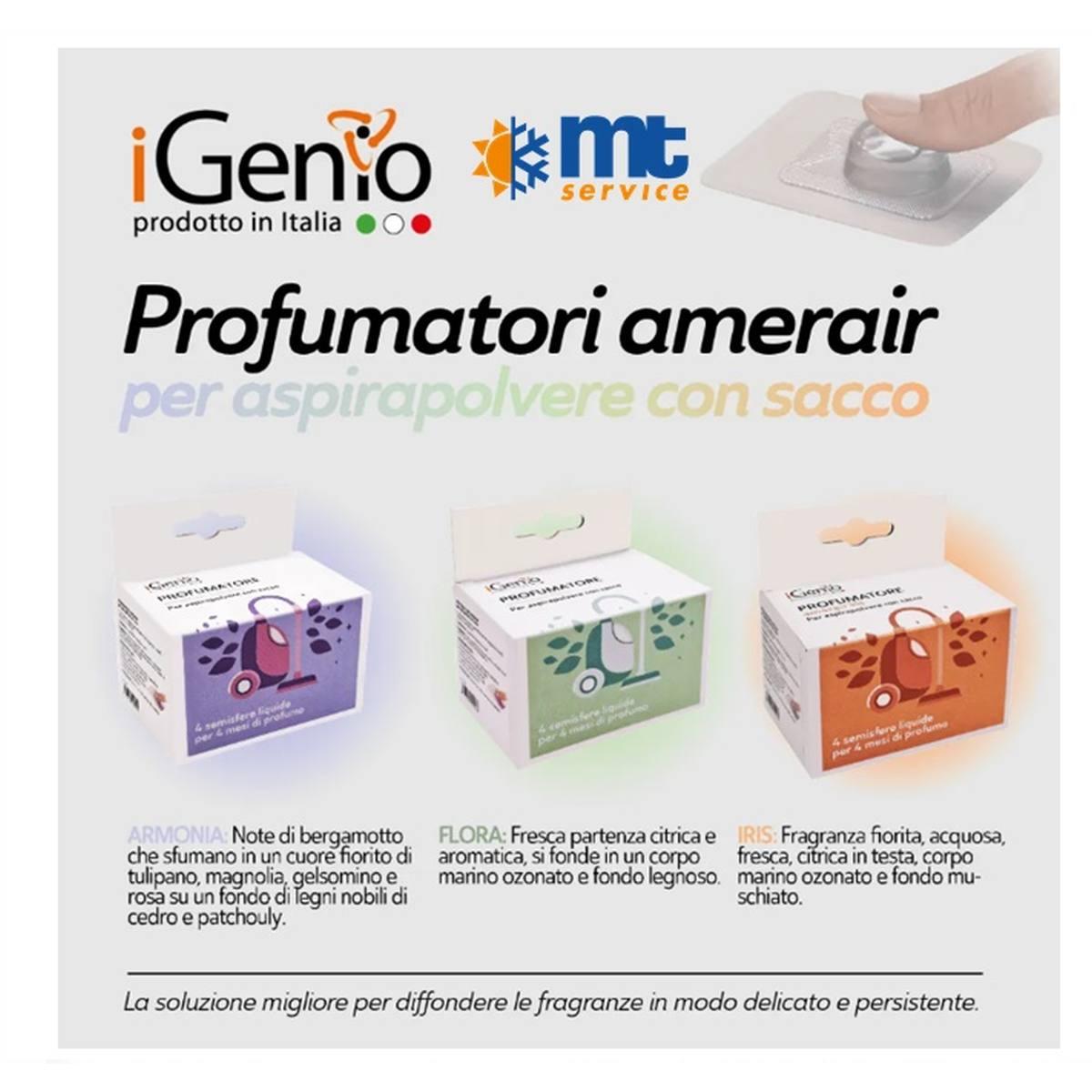 Profumo per aspirapolvere in granuli - amerai armonia - 4 pz