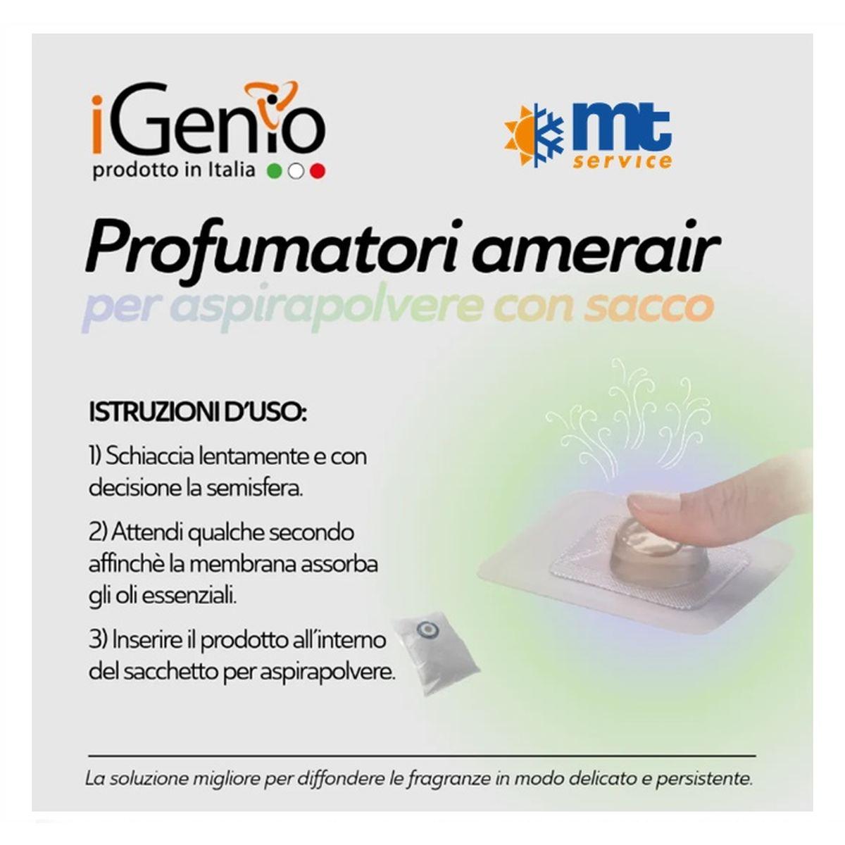 Profumo per aspirapolvere in granuli - amerai armonia - 4 pz