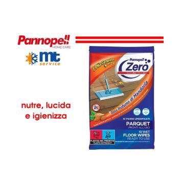 Pannopell Lavapavimenti al Profumo di Mandorla-Speciale Parquet<br />Panni umidificati igienizzanti, Pavimenti e parquet