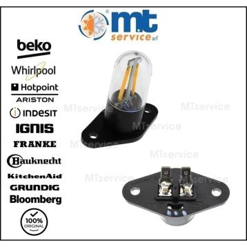 Lampada led microonde originale whirlpool ariston ex 481213488071
