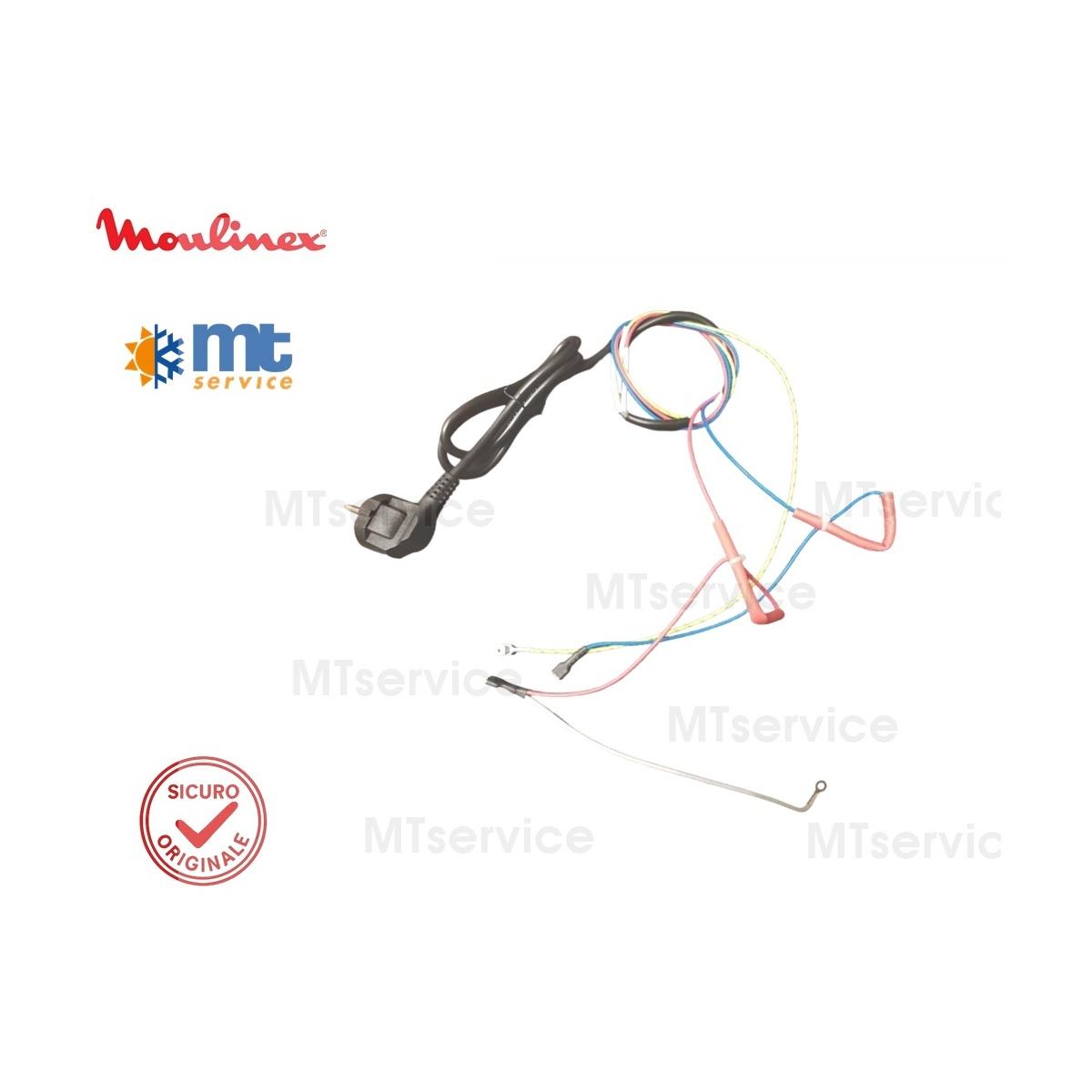 Cavo + fusibile originale moulinex friggitrice ad aria easy fry ez801