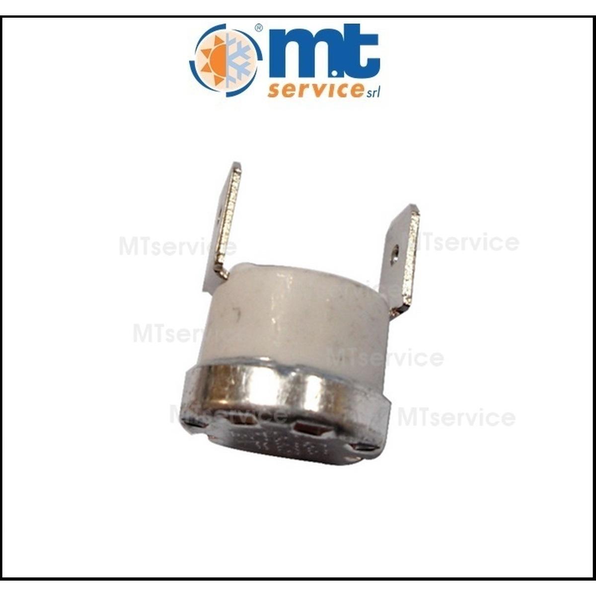 Termostato scatto fisso n.c. ceramico 200° klixon faston verticali 6,3 mm