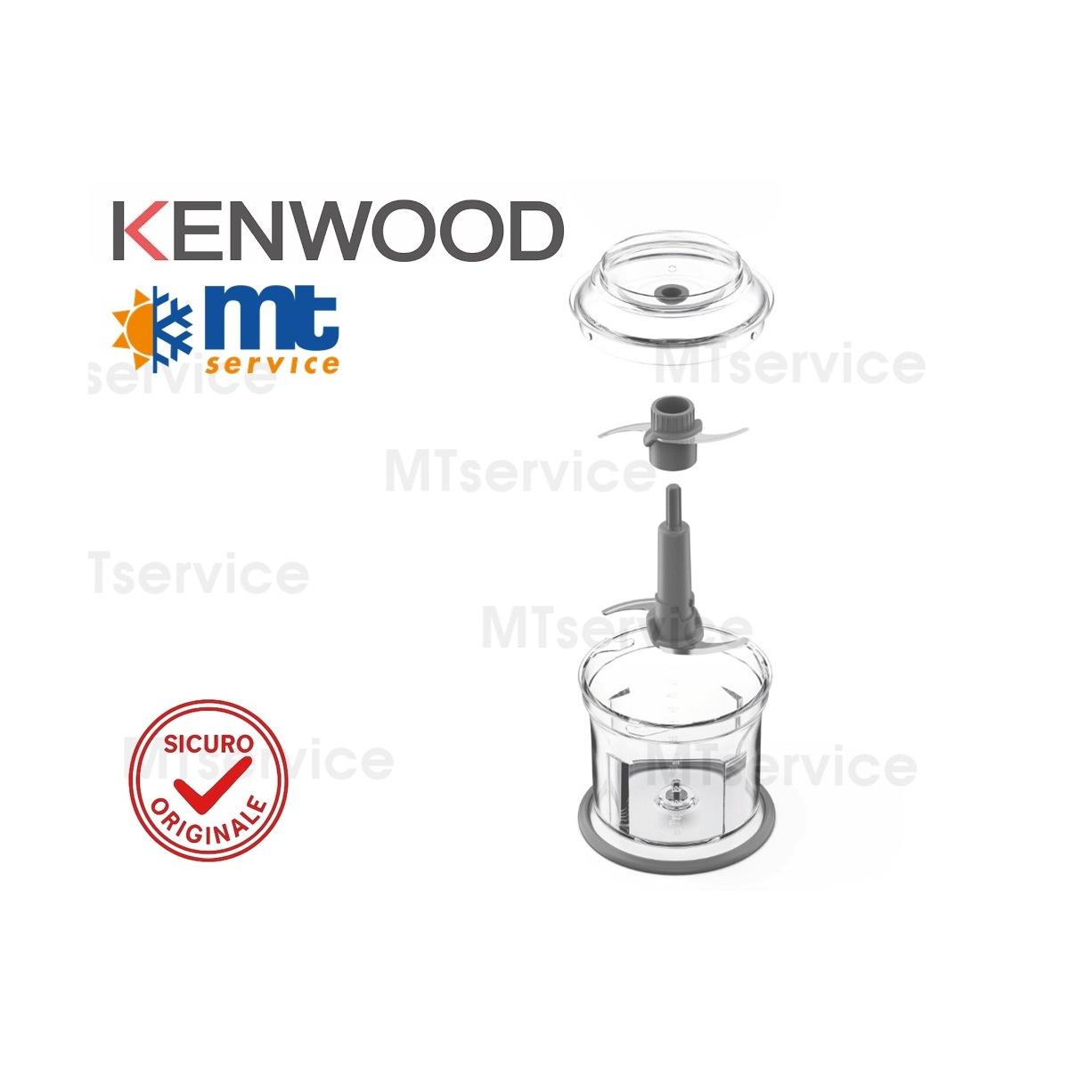 Kit ciotola, lame e coperchio originale kenwood easy chop chp61.100wh chp61.000wh