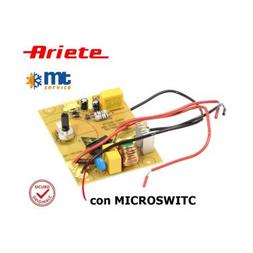 SCHEDA CON "MICROSWITCH" ORIGINALE ARIETE PLANETARIA 15961/1