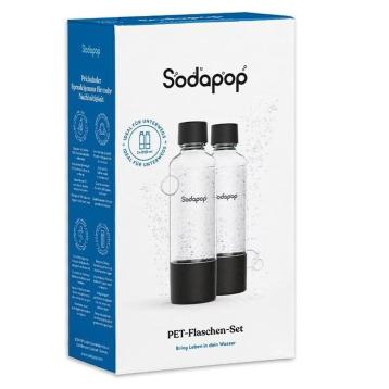 Sodapop bottiglie in vetro 1l.logan conf 2 pezzi