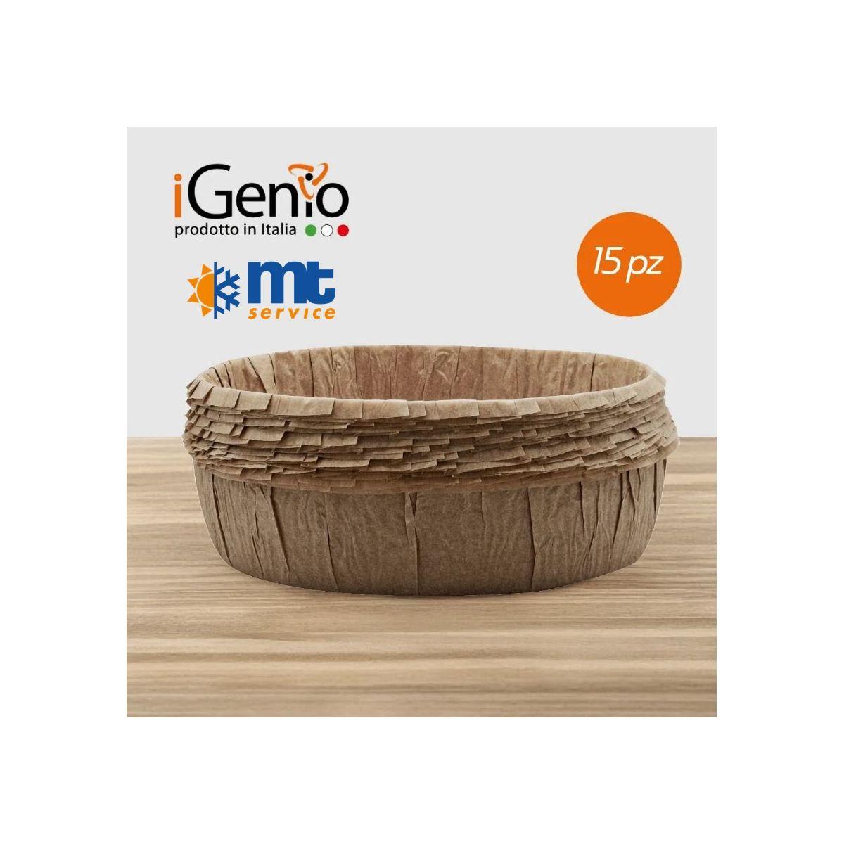 CESTELLO CARTA PER FRIGGITRICE ARIA Ø 23cm - 15PZ - UNIVERSALE