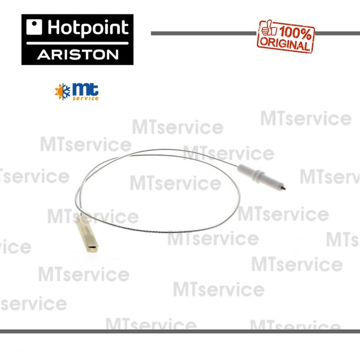 Candela di accensione 470mm piano cottura C00313511 originale Indesit Hotpoint
