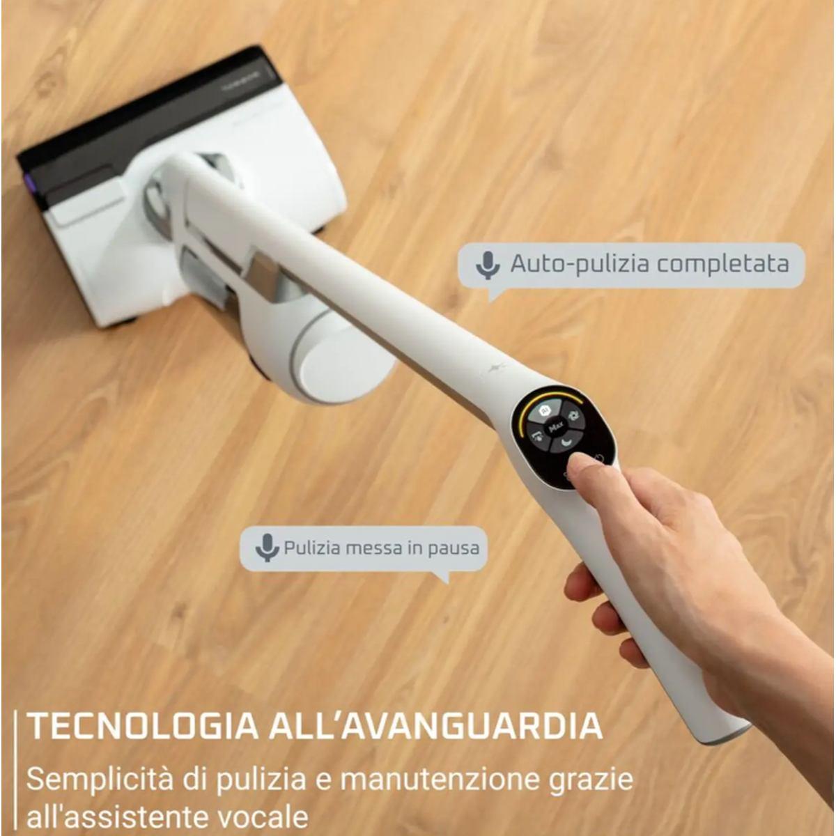 Scopa lavapavimenti senza fili wet and dry rowenta gz7035