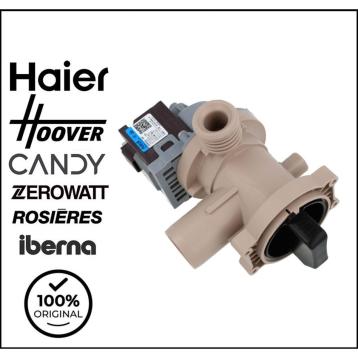 Pompa scarico completa lavatrice haier originale 0024000406c