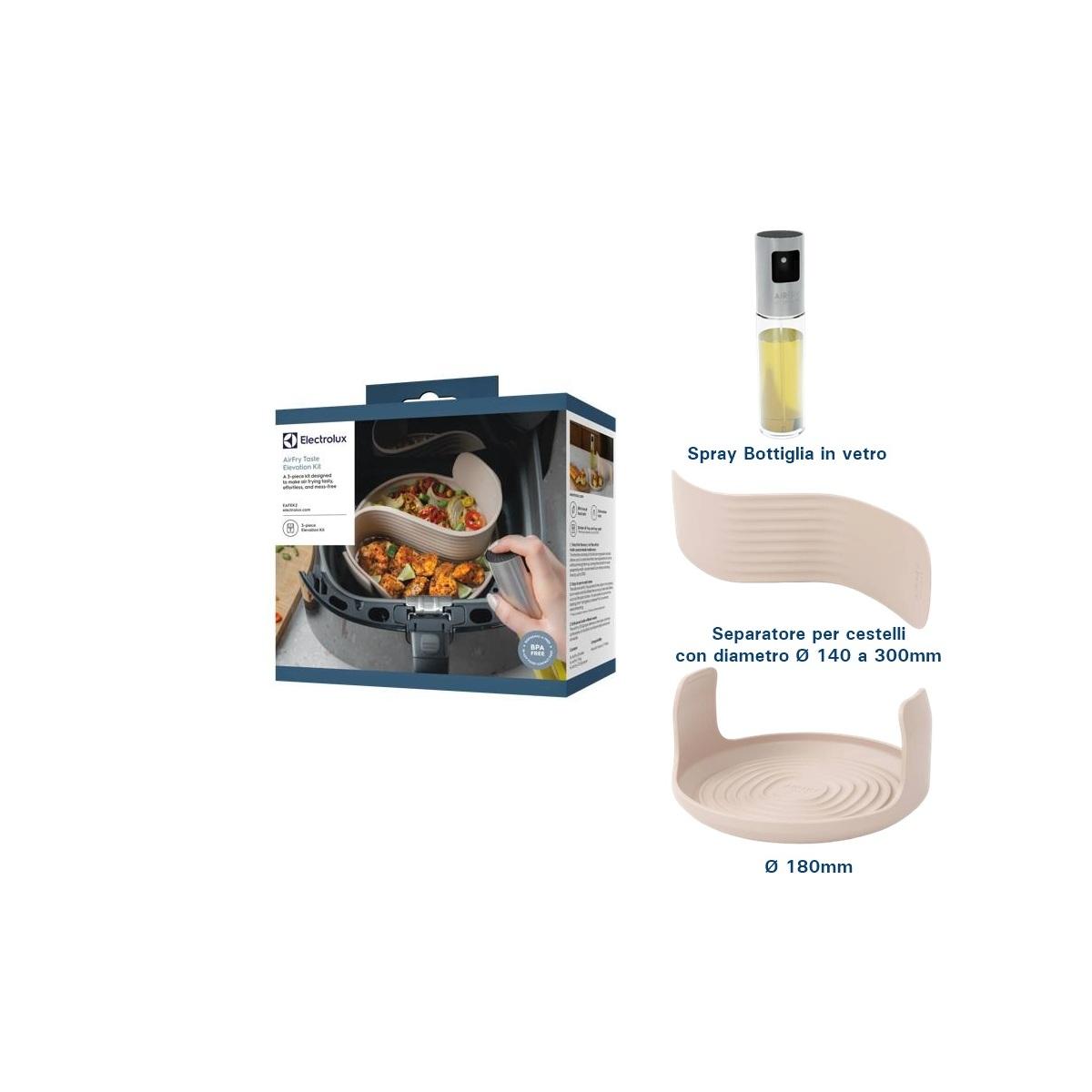 SET 3 ACCESSORI PER COTTURA FRIGGITRICE AD ARIA 3-7Litri