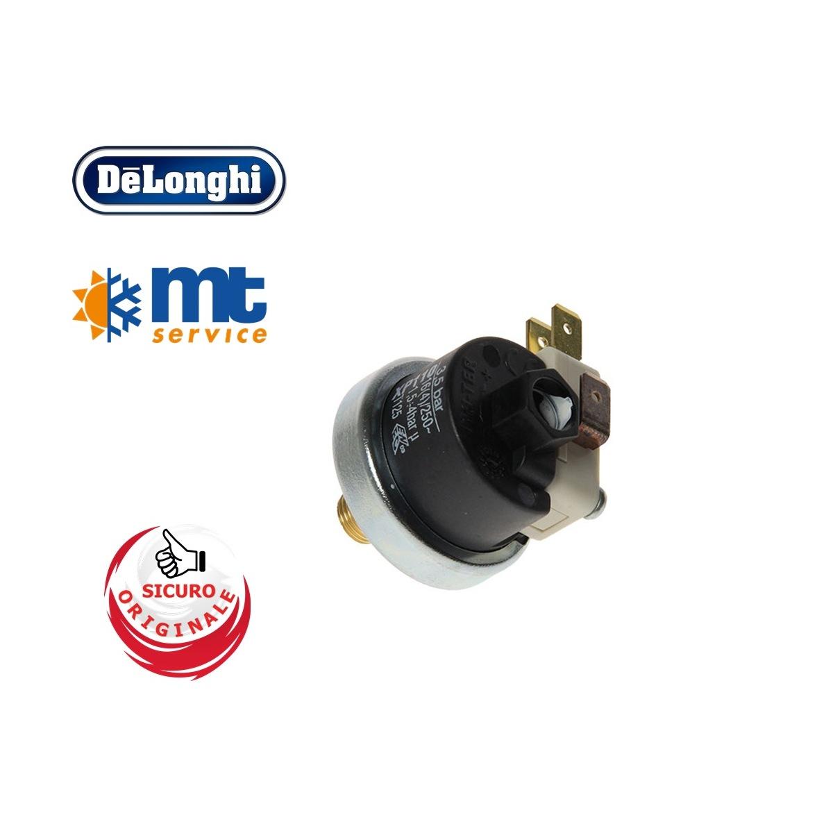Pressostato 3,5 bar 250v 16a - xp111 originale delonghi stirella