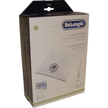 Sacchetti aspirapolvere delonghi originali dls50 (dl26) 5 pz + 1 filtro