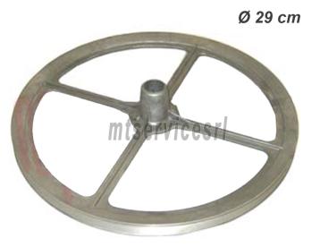 PULEGGIA CONDOTTA LAVATRICE ARISTON INDESIT TL450 ORIGINALE 14X9mm - AR029717