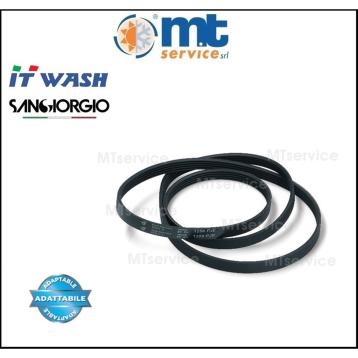 Cinghia 1256 j5 per lavatrice it wash compatibile 39901003201 39601003200
