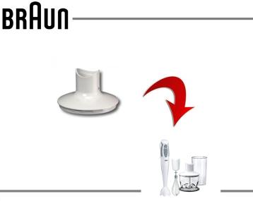 COPERCHIO BIANCO ACCESSORIO TRITATUTTO 500ml MINIPIMER BRAUN