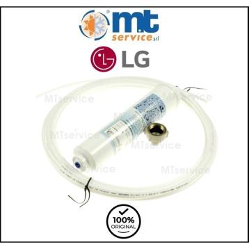 Kit tubo acqua + raccordo + filtro acqua frigo lg nuovo codice ajr73482513