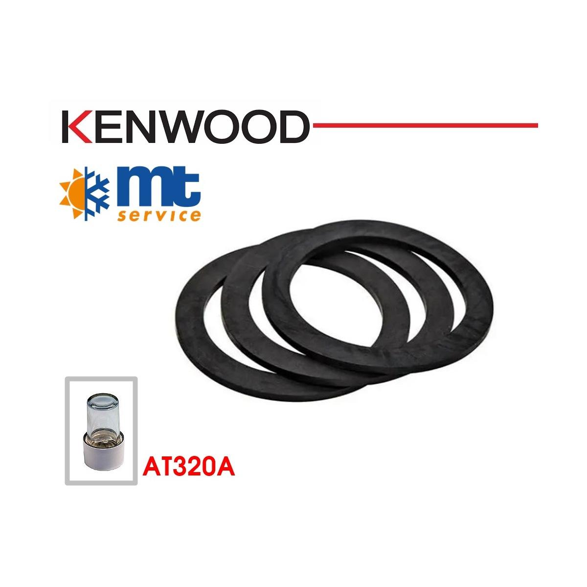 Confez. da 3 guarnizioni per tritatutto kenwood at320a