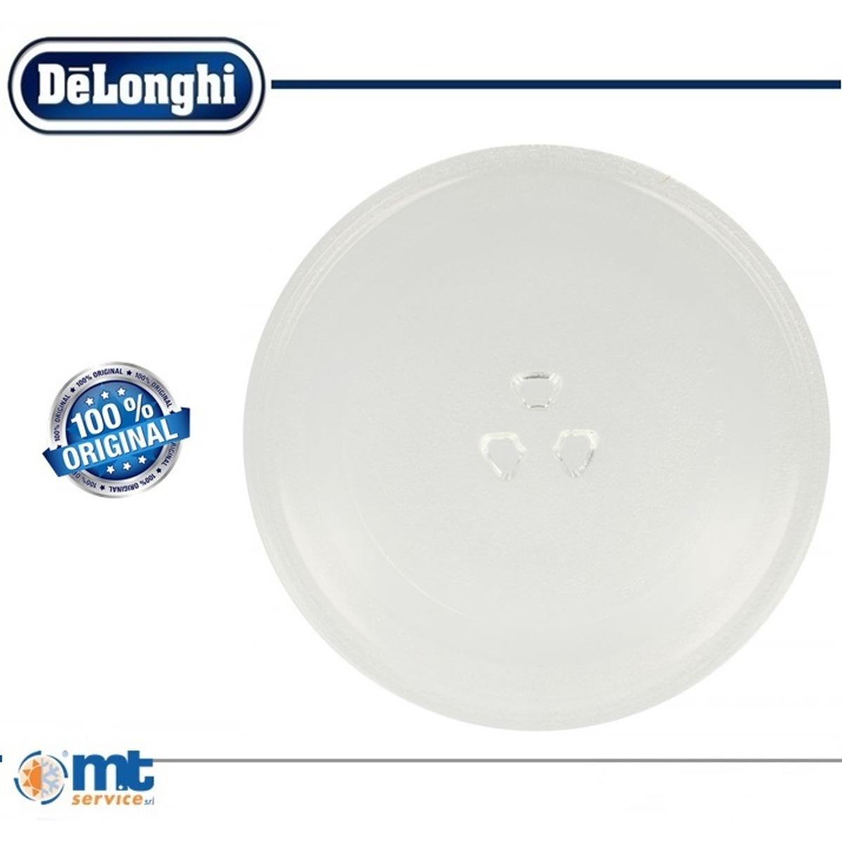 PIATTO VETRO MICROONDE DIAMETRO Ø 24,5 cm DELONGHI ORIGINALE MW4xx