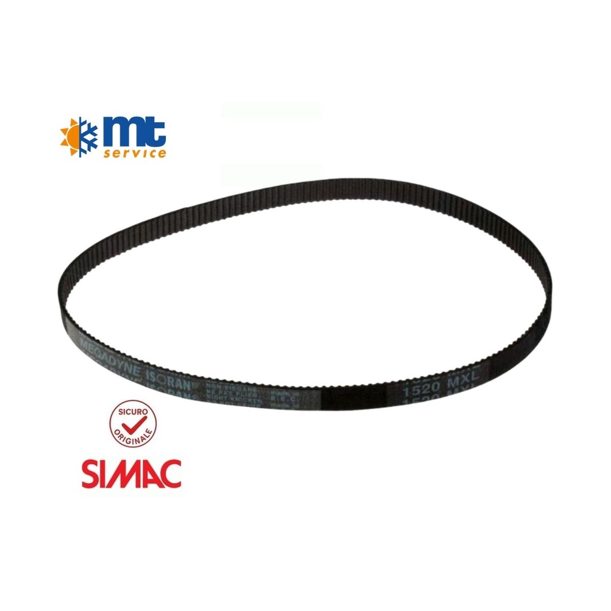 Cinghia dentata 1520 mxl originale simac gelataio personal 1200