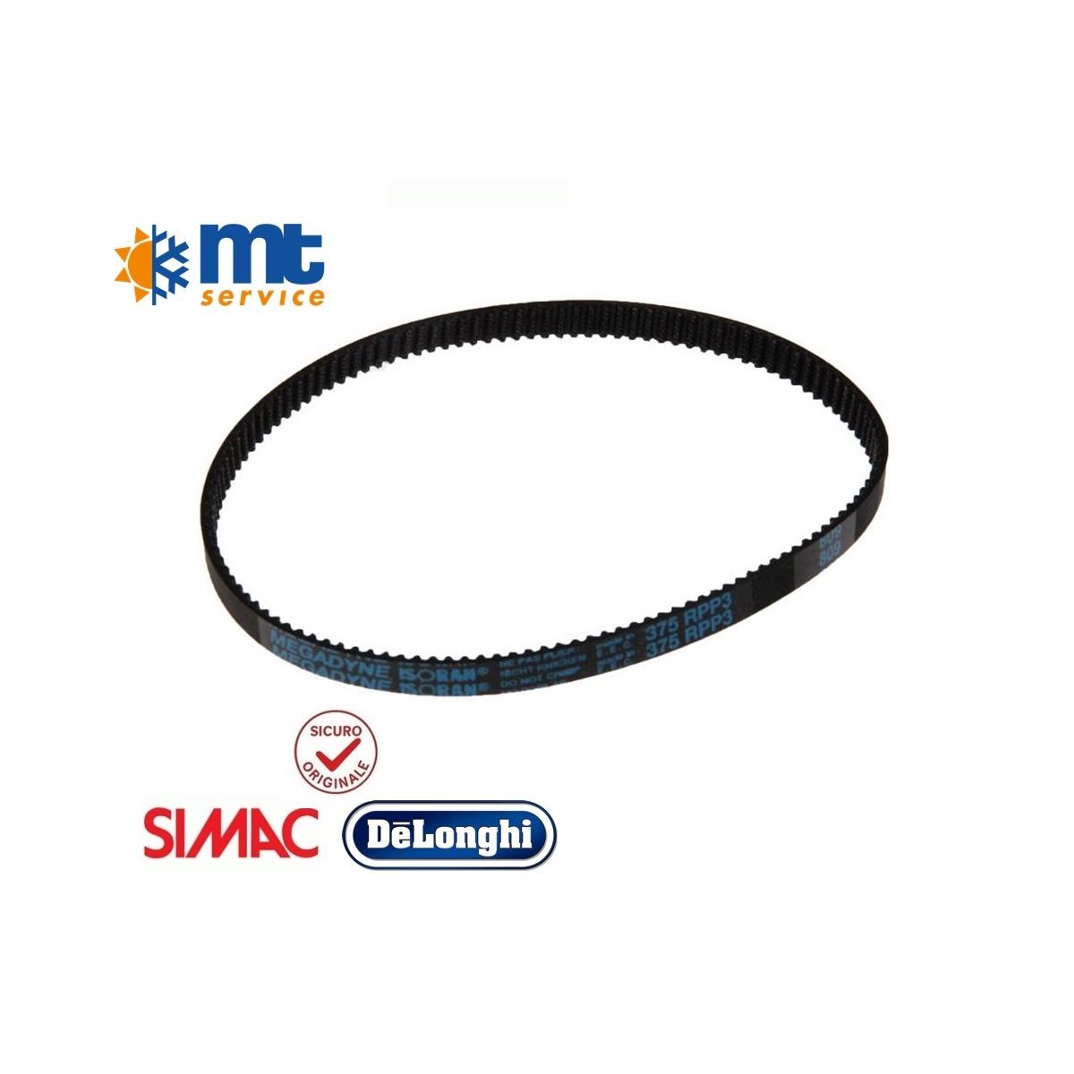 Cinghia dentata originale gelataio simac 375 rpp3-8 icecream gc / ick