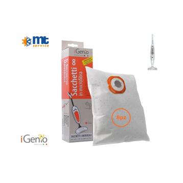 Cf 8 sacchetti microfibra scopa elettrica 992 - universali **note**