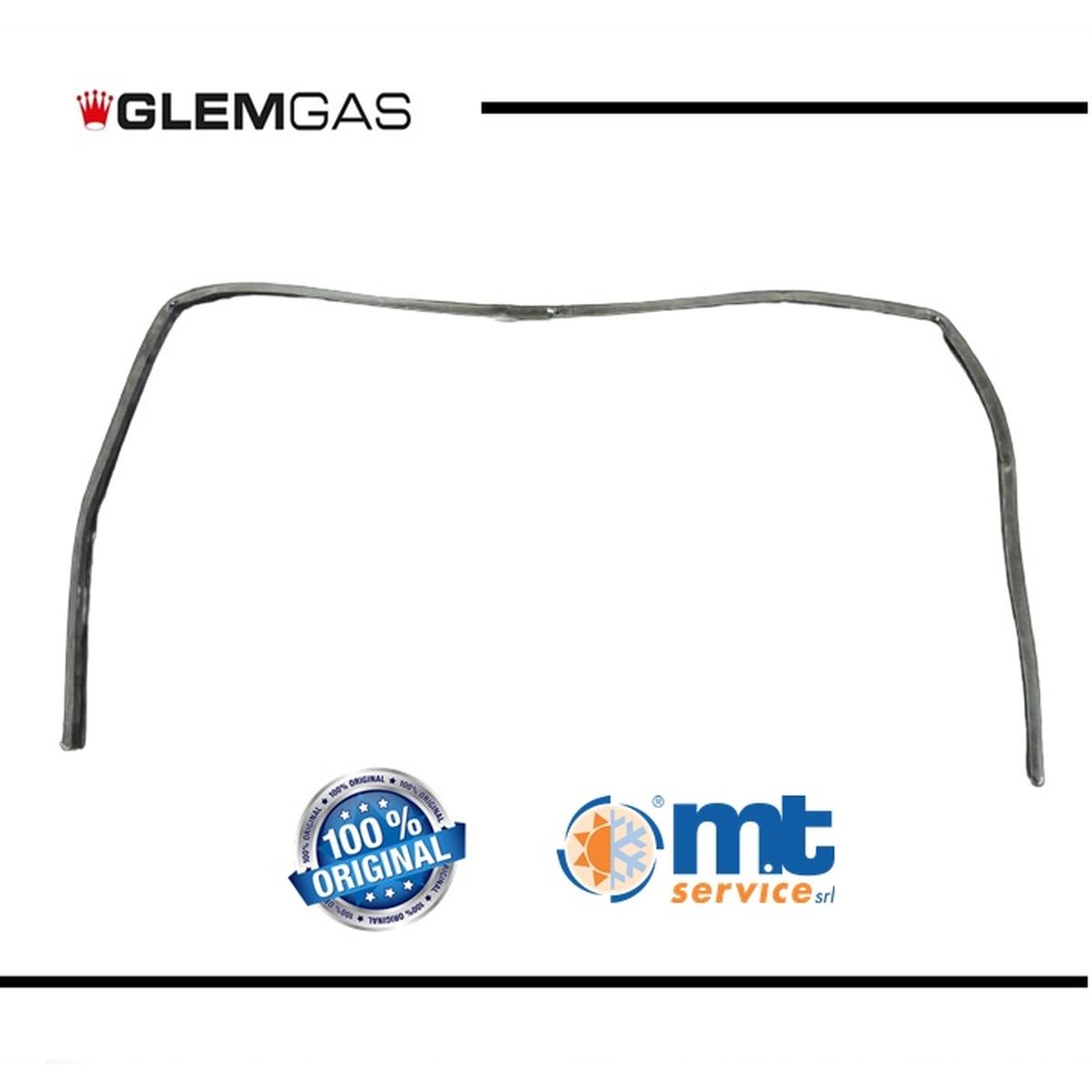 Guarnizione forno glem 85/86 3lati 63cmx36cm (ex 01h311 4 lati 6 ganci)