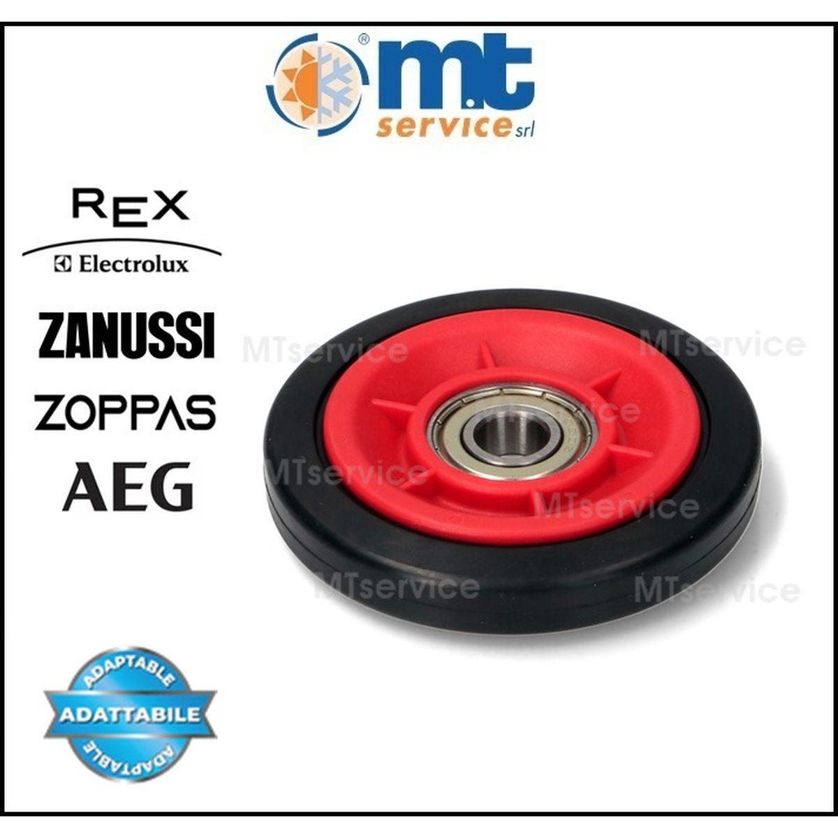Puleggia ruota cuscinetto cesto asciugatrice compatibile electrolux 8077877028 1254235201 4055402012 8077877036 skl