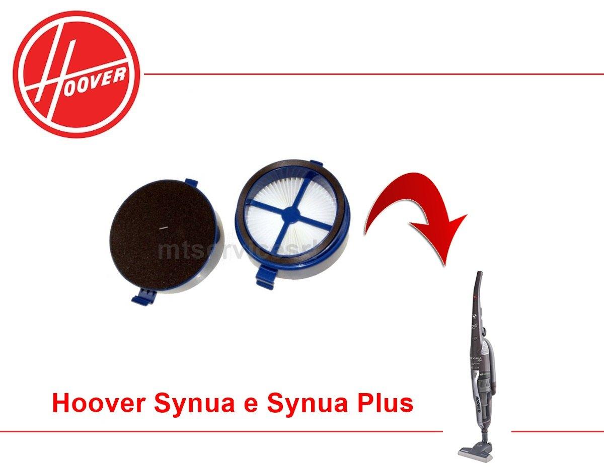 Filtro hepa + filtro spugna s100 hoover synua / synua plus