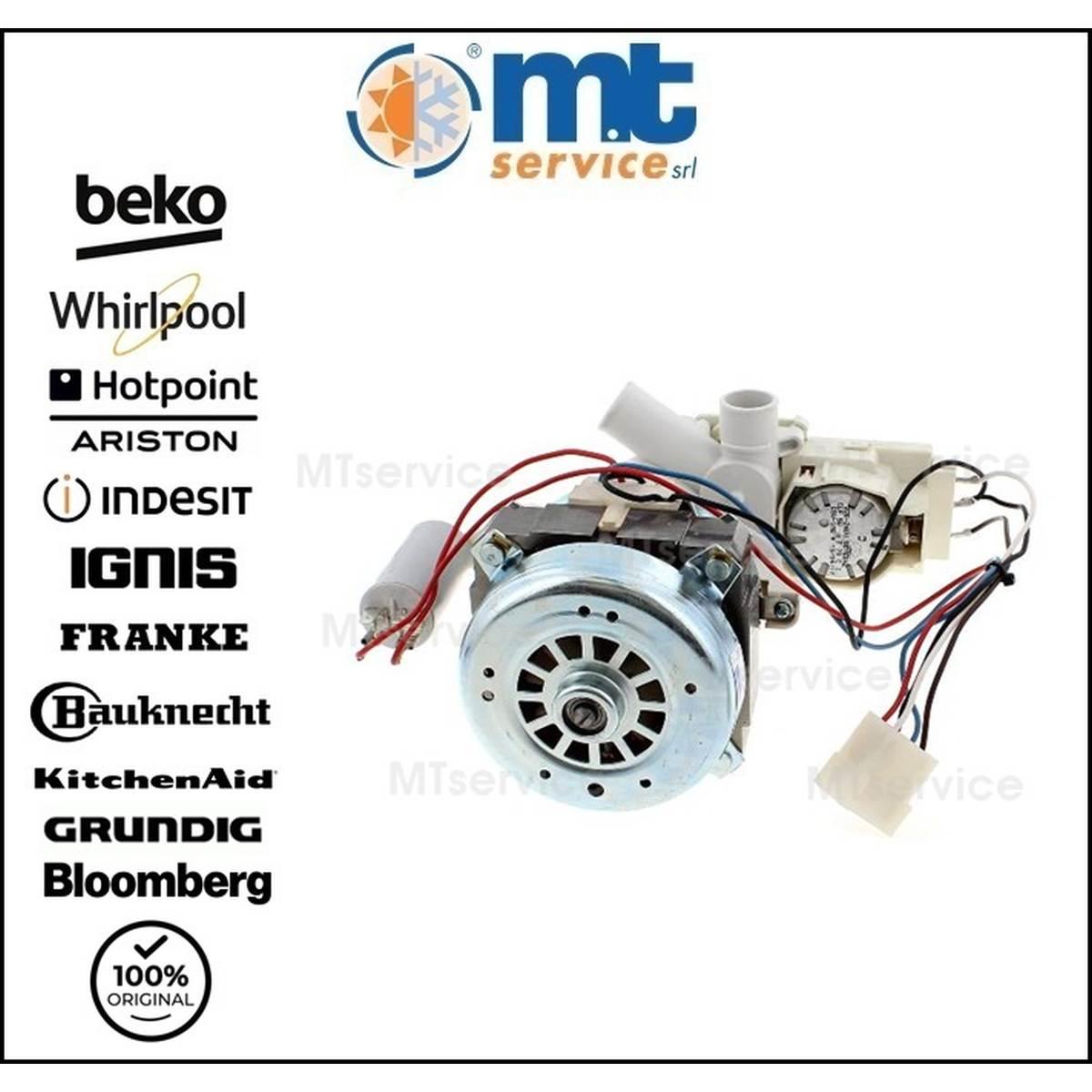 Elettropompa motore alternato v220 strip originale c00078566