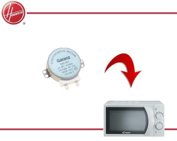 Motorino piatto microonde originale candy