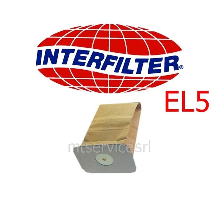 SACCHETTI ASPIRAPOLVERE CARTA per ELECTROLUX Z108 - 10 Pz