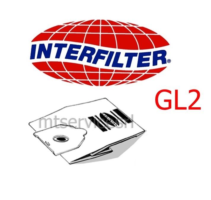 SACCHETTI ASPIRAPOLVERE CARTA GL2 - GOLDSTAR - 5 Pz