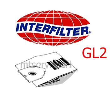 SACCHETTI ASPIRAPOLVERE CARTA GL2 - GOLDSTAR - 5 Pz