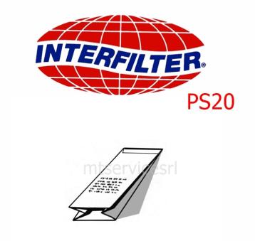SACCHETTI ASPIRAPOLVERE CARTA PS20 PER PHILIPS - 15 Pz