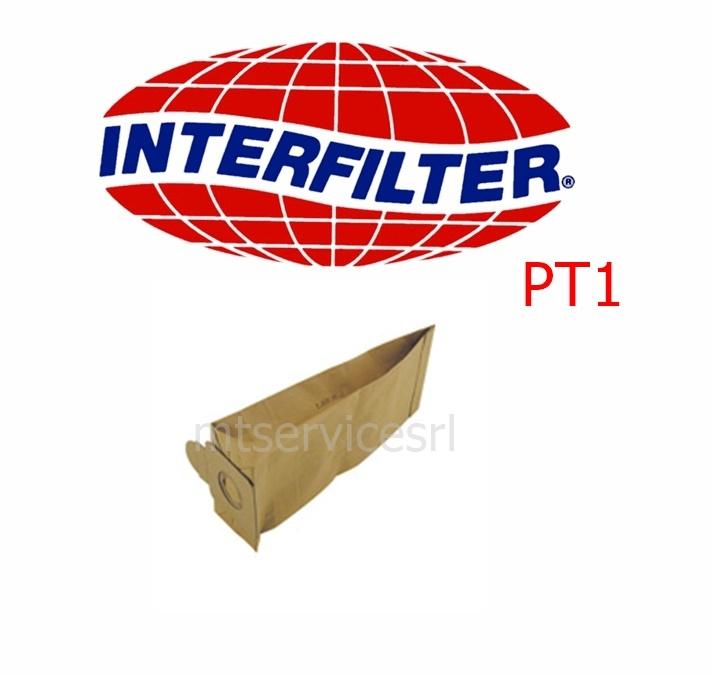 SACCHETTI ASPIRAPOLVERE CARTA PT1 PER POLTI - 10 Pz