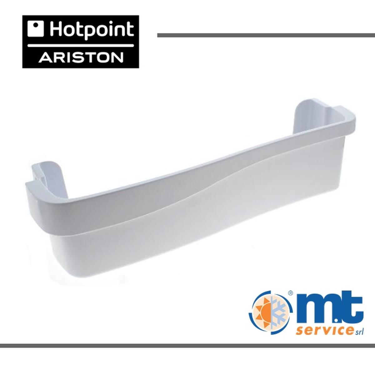 Balconcino bottiglie bianco 442x112 indesit originale c00082956
