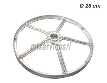 Puleggia lavatrice indesit ariston condotta 400 - 600 giri originale c00089616