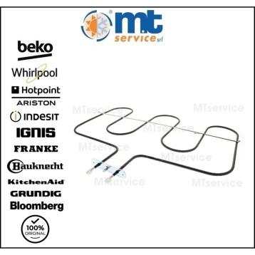 Resistenza fondo forno originale mm26 1300w 'star' ex c00049943