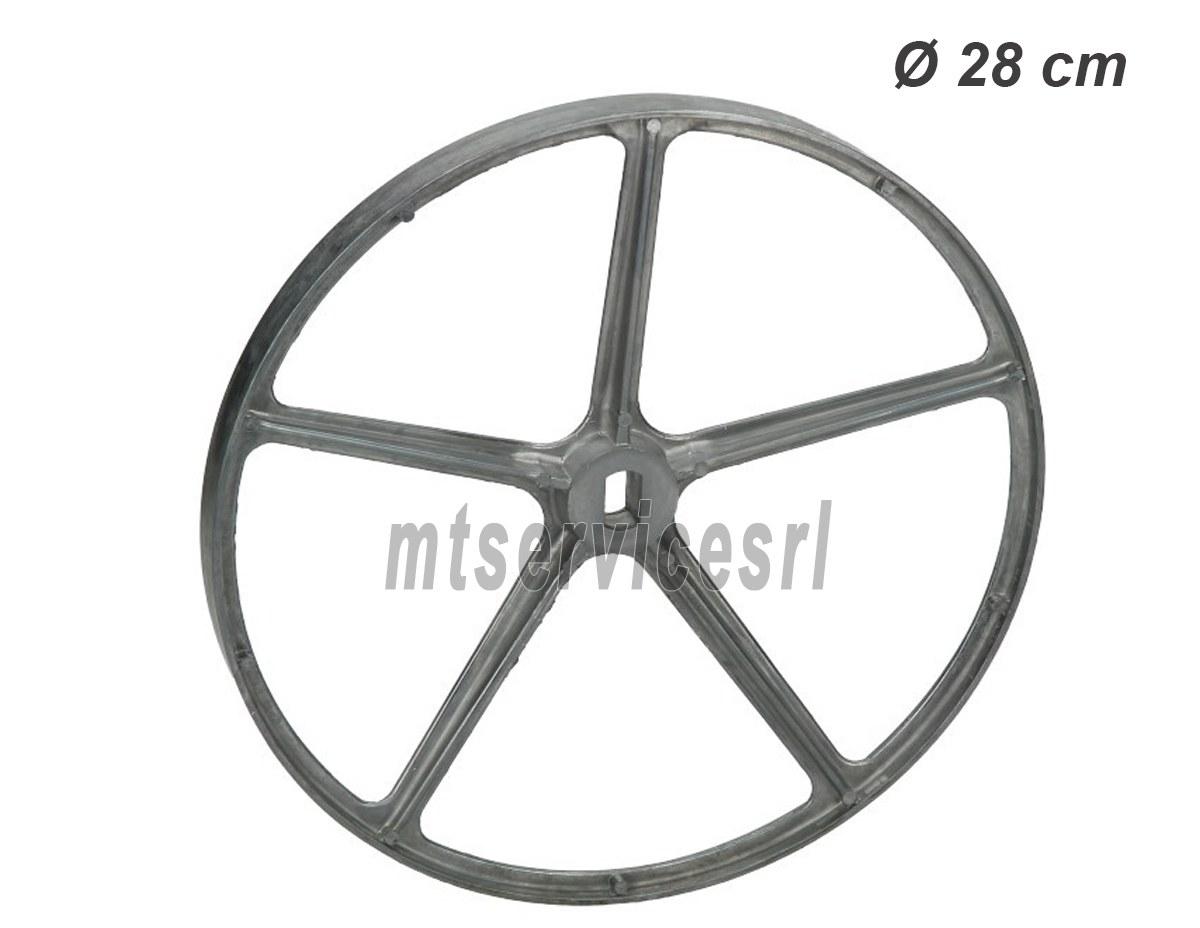 PULEGGIA CONDOTTA LAVATRICE INDESIT ARISTON DIAMETRO 280 mm ORIGINALE C00199343