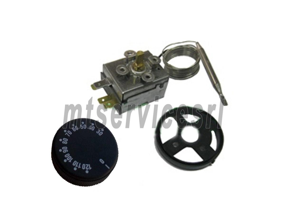 Termostato tavola calda regolabile da 0-120°c