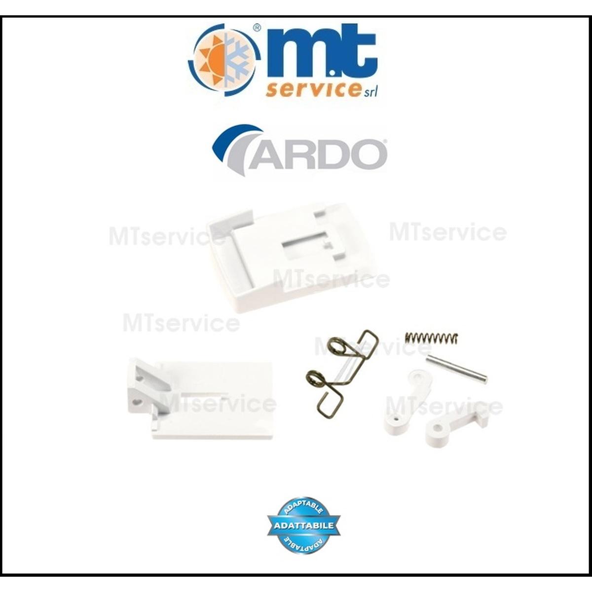 KIT MANIGLIETTA COMPATIBILE ARDO MERLONI BOMPANI mod.2770 651027558 719003107